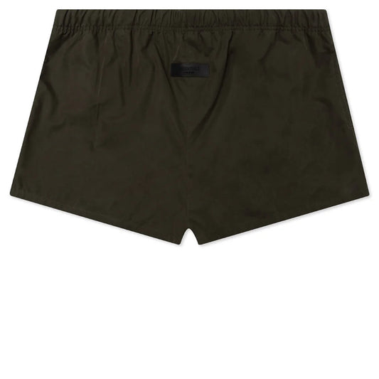 Fear of God Essentials Women's Cotton Dock Short - Off Black