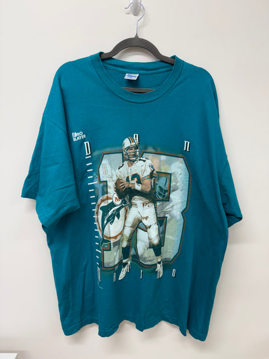 Pro Player Miami Dolphins Dan Marino Vintage Shirt - Worn