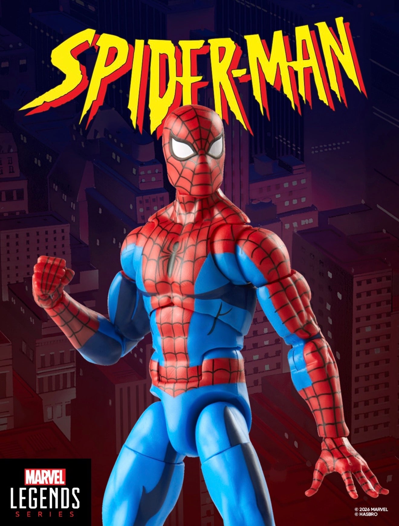Marvel Legends Series - Cel Shaded Spider-Man -  6-Inch Action Figure (PRE-ORDER JAN 2027)