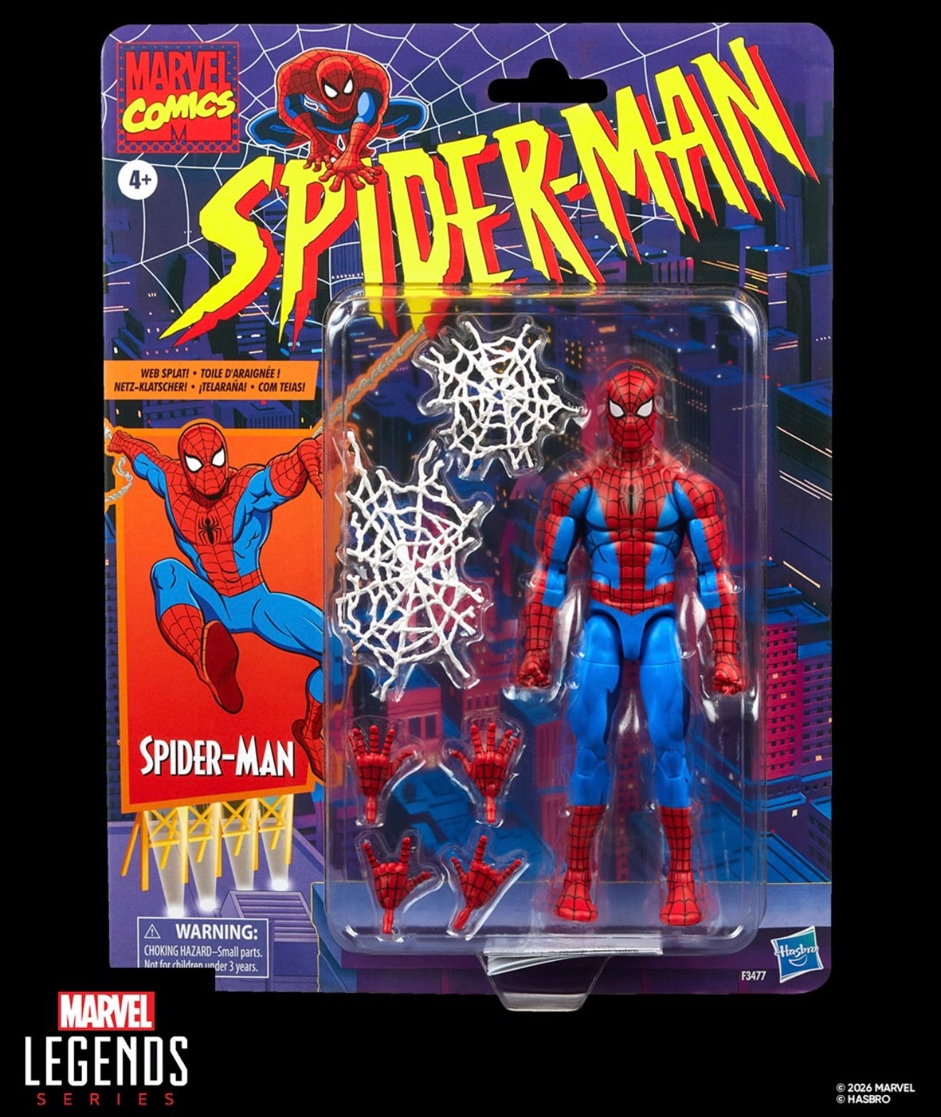 Marvel Legends Series - Cel Shaded Spider-Man -  6-Inch Action Figure (PRE-ORDER JAN 2027)
