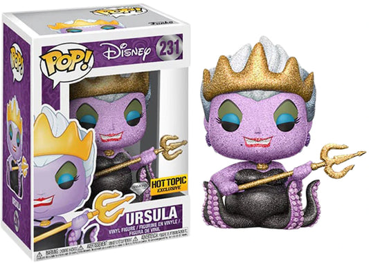 Funko - Disney - Ursula - Diamond Collection - Hot Topic Exclusive - #231
