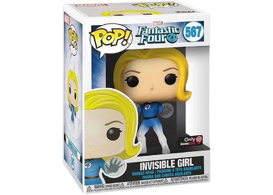 Funko - Marvel - Fantastic 4 - Invisible Girl - Gamestop Exclusive - #567