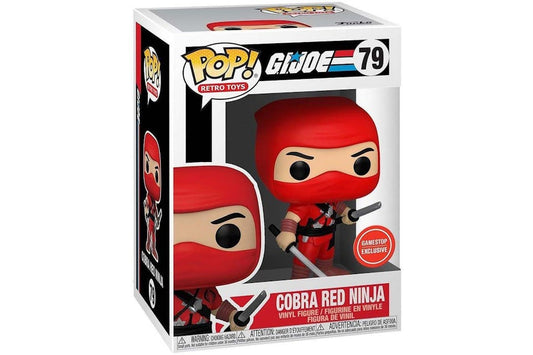 Funko - Retro Toys - Cobra Red Ninja - G.I. Joe - Gamestop Exclusive - #79