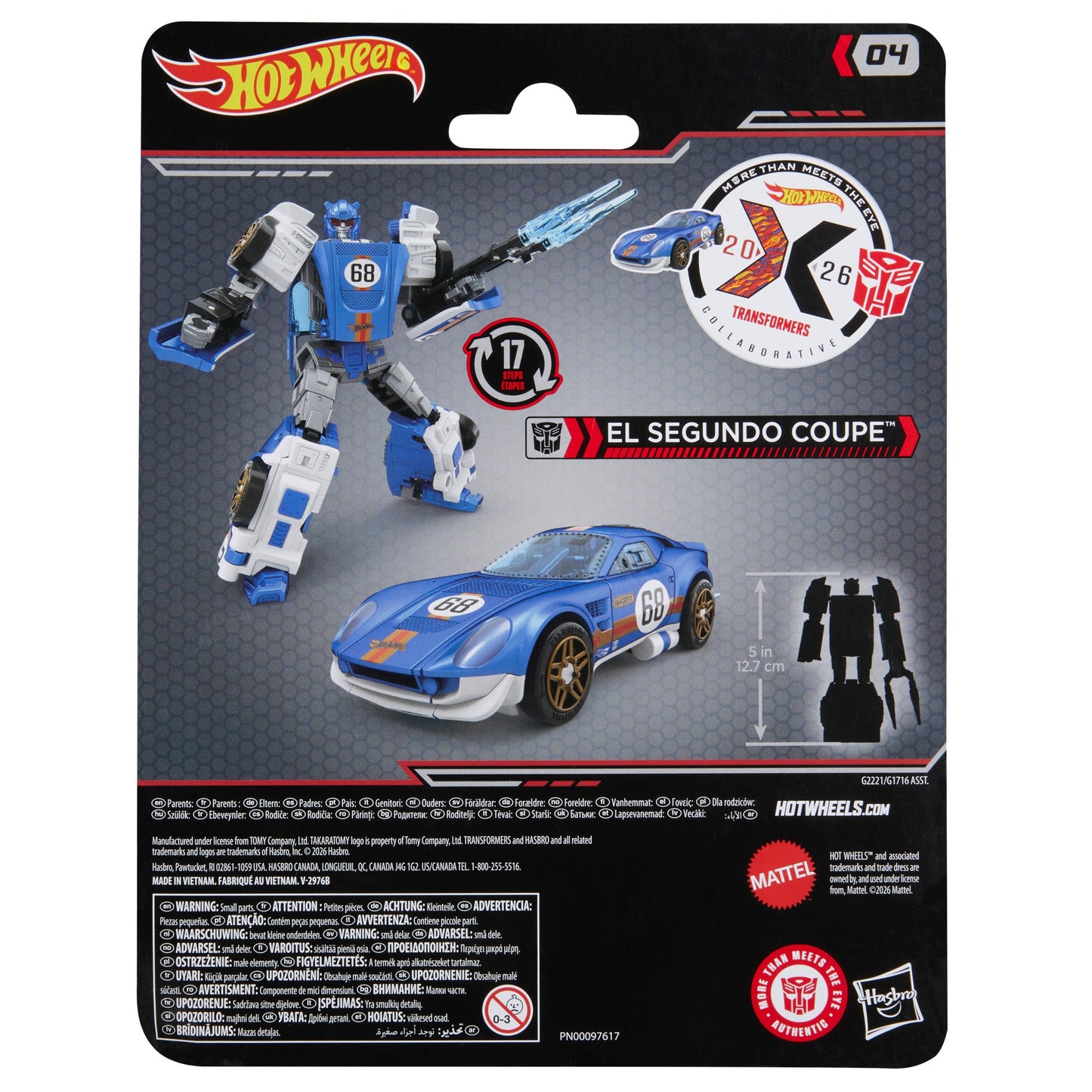 Transformers Collaborative Hot Wheels x Transformers El Segundo Coupe