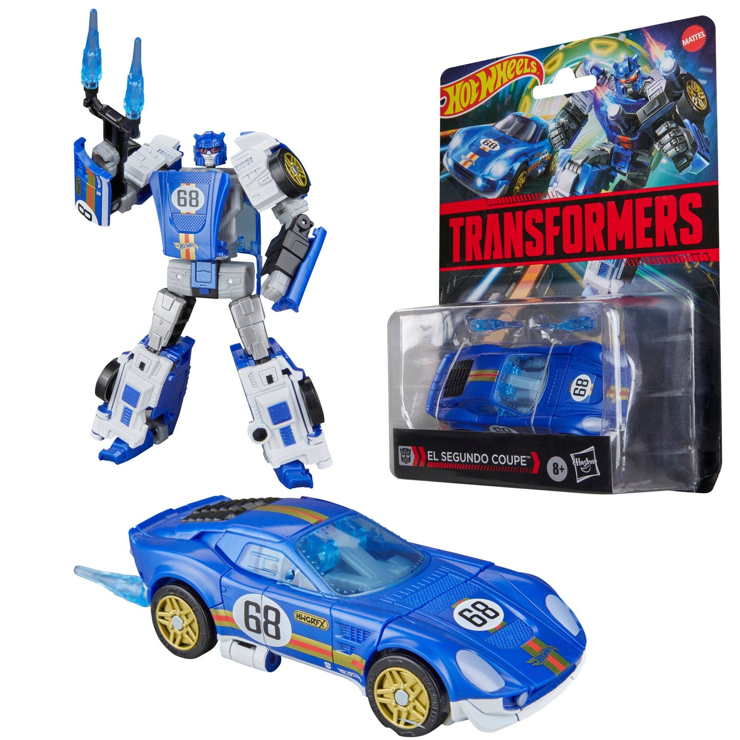 Transformers Collaborative Hot Wheels x Transformers El Segundo Coupe