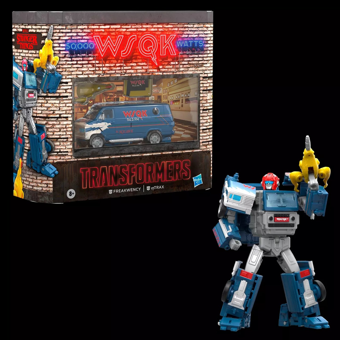 Transformers x Stranger Things - Freakwency & 8-Trax (PRE-ORDER JUNE 2026)