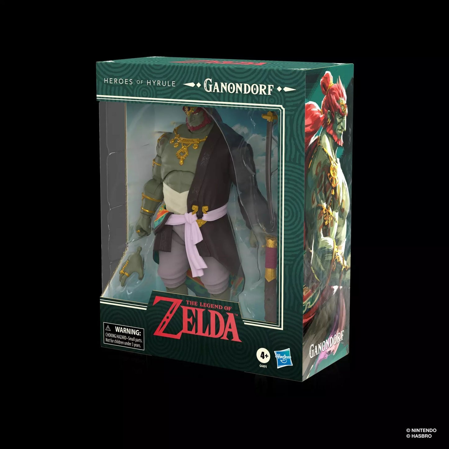 Hasbro - The Legend of Zelda - Ganondorf - Heroes of Hyrule - Deluxe 6" Action Figure (PRE-ORDER MAY 2027)