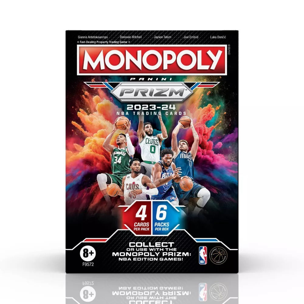 2023-24 Panini Monopoly Prizm: NBA Trading Cards Booster Box