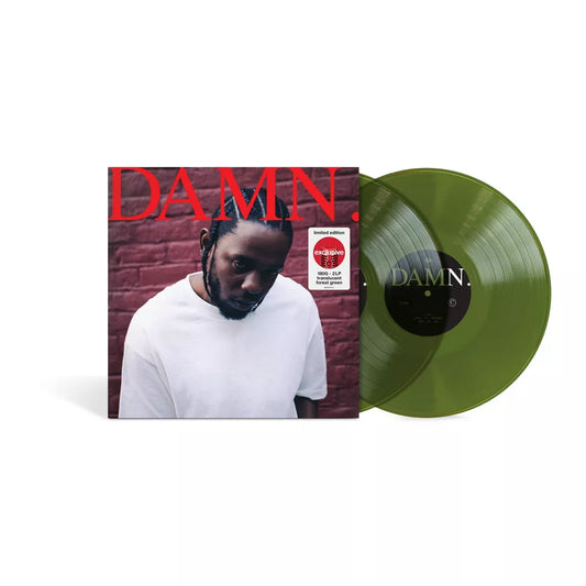 Kendrick Lamar - DAMN. (Exclusive) - Limited Edition 2LP Translucent Forest Green Vinyl
