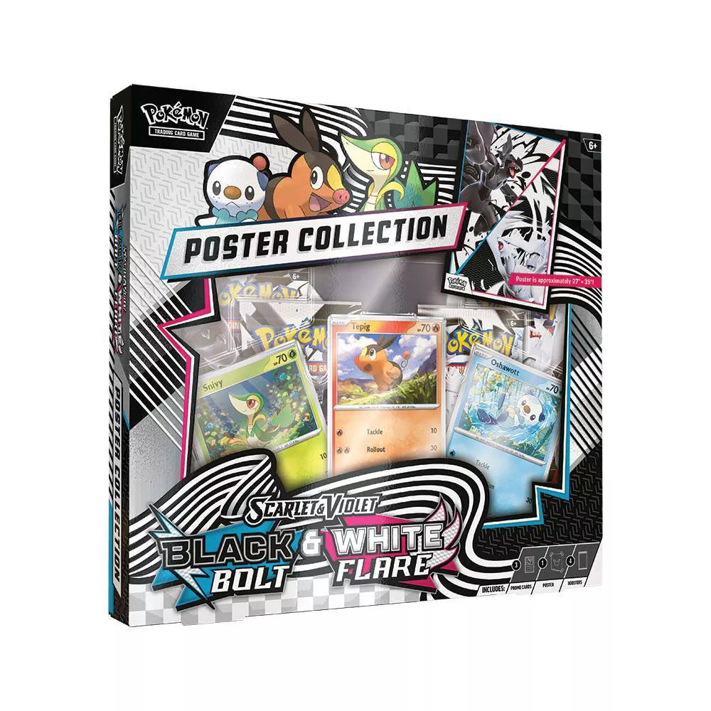 Pokemon - Unova Poster Collection - 4 Packs + 3 Promo Cards & Poster