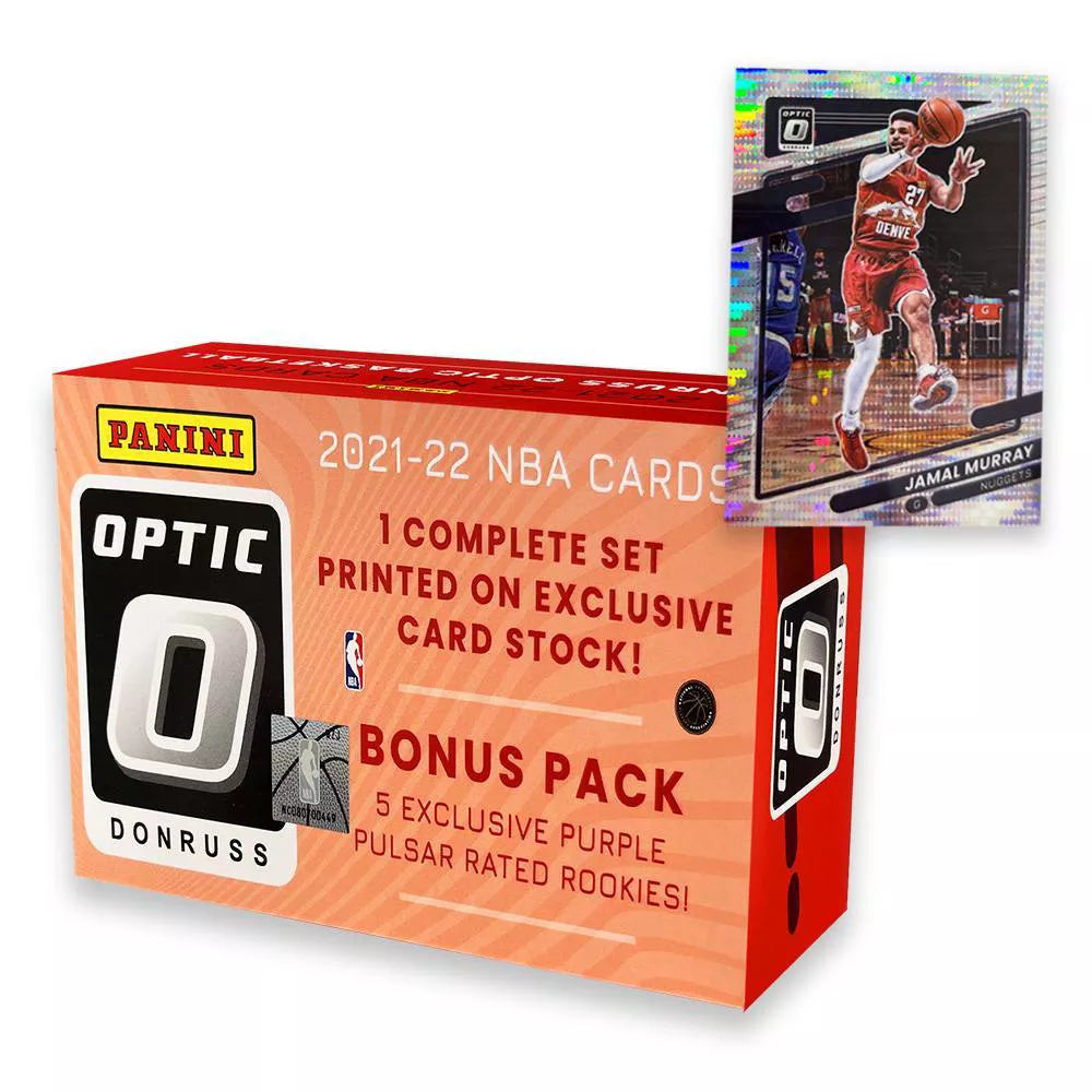 2021-22 Panini NBA Donruss Optic Basketball Trading Card Complete Set