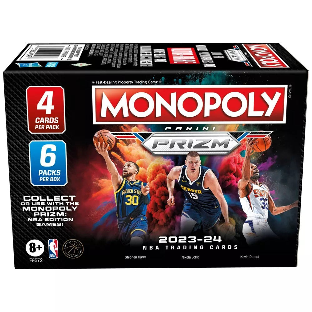 2023-24 Panini Monopoly Prizm: NBA Trading Cards Booster Box