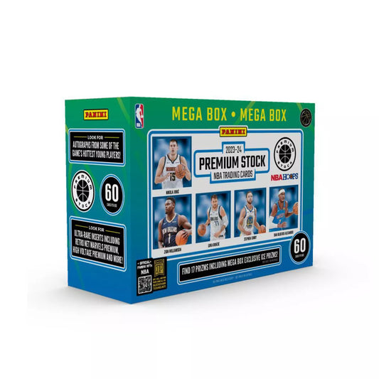 2023-24 Panini NBA Premium Stock Basketball Trading Cards Mega Box