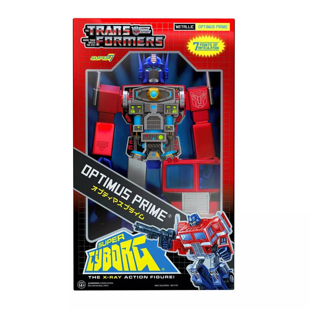 Super7 - Transformers Optimus Prime Super Cyborg - 11" Action Figure