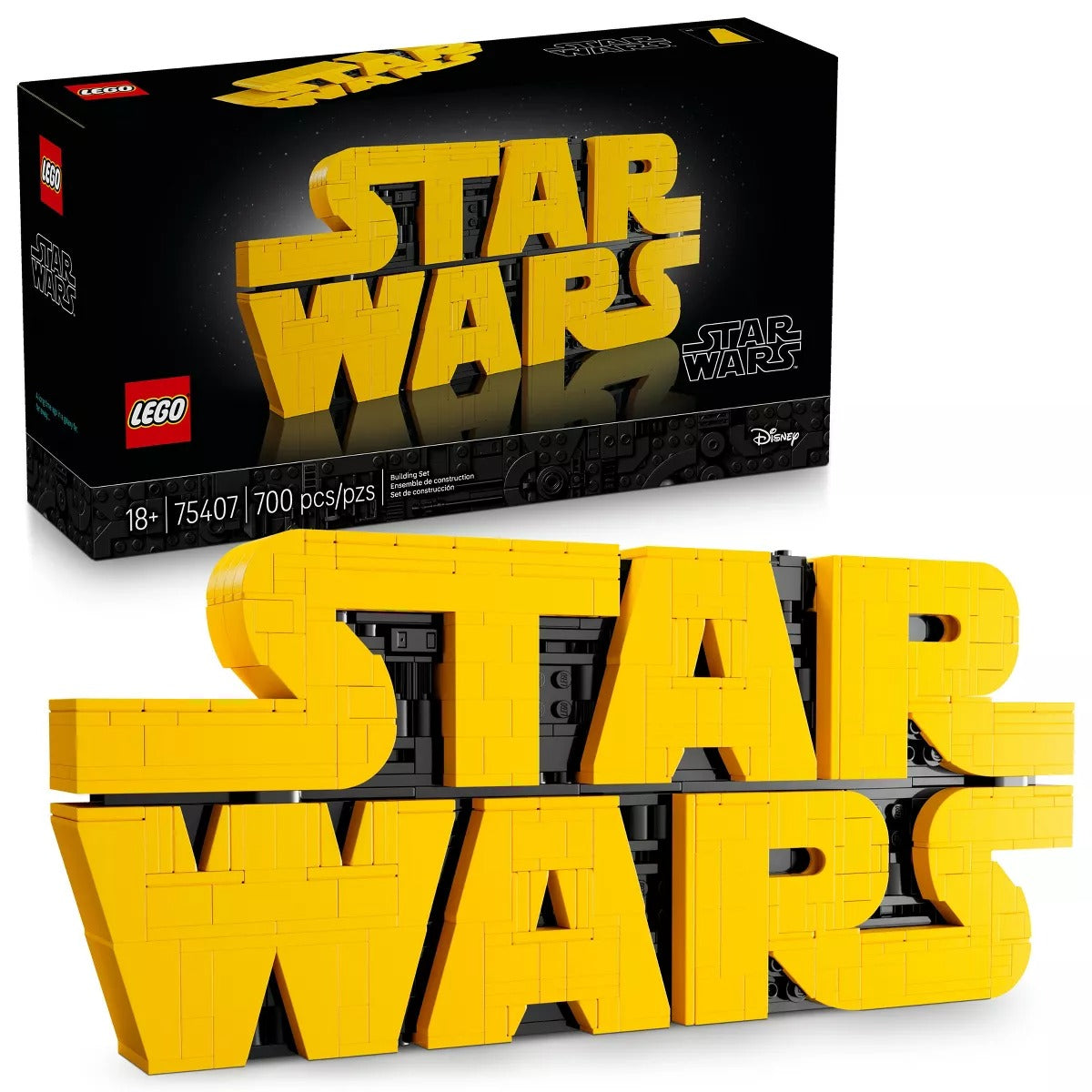 LEGO Star Wars - Brick-Built Star Wars Logo - #75407 (READY TO SHIP)