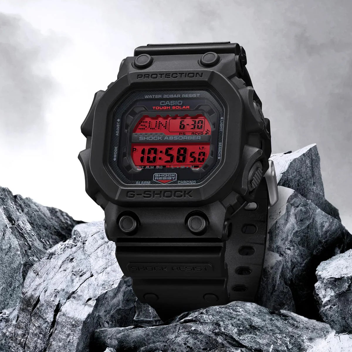 Casio: G-Shock Digital GXW GX-56 Series Black GX-56BBR-1