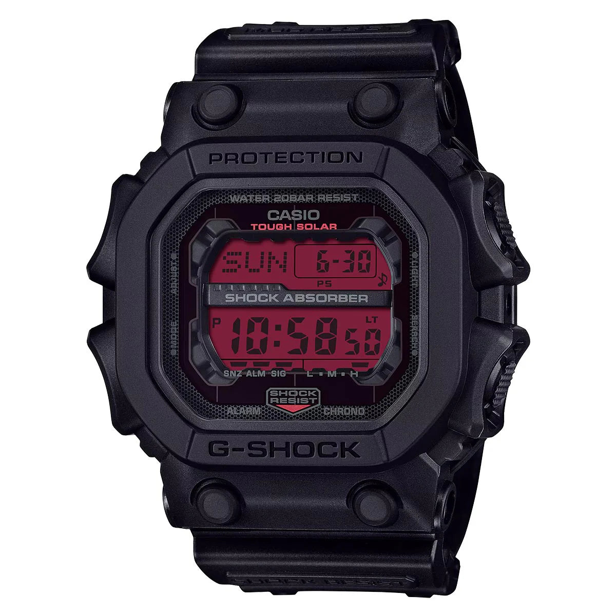 Casio: G-Shock Digital GXW GX-56 Series Black GX-56BBR-1
