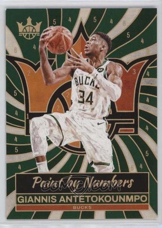 2024-25 Panini Court Kings - Paint by Number - Giannis Antetokounmpo #6 - Ungraded Raw Card