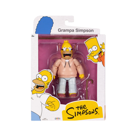 The Simpsons - 5" Action Figure Wave 5 - Grampa Simpson - Jakks Pacific  - PRE-ORDER FEBRUARY 2026
