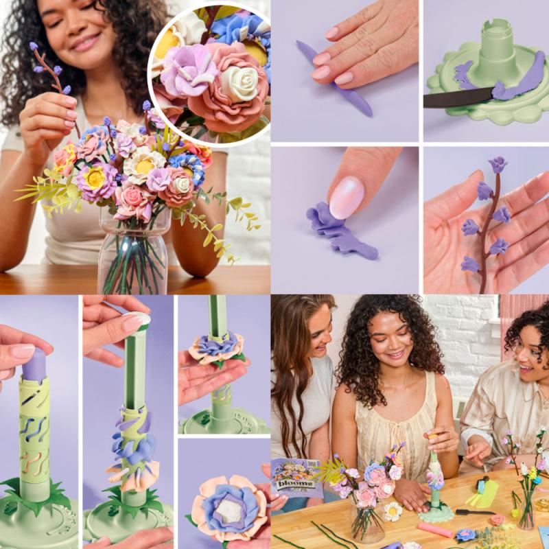 Blooms Meadow Bouquet Kit – Flower Making Craft Kit (PRE-ORDER OCT 2026)