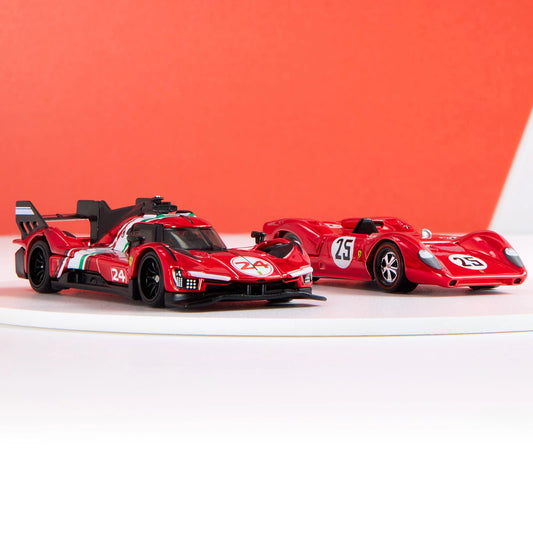 Hot Wheels Collectors - Hot Wheels x Ferrari Heritage Set - Ferrari 312P &  Ferrari 499P Modificata