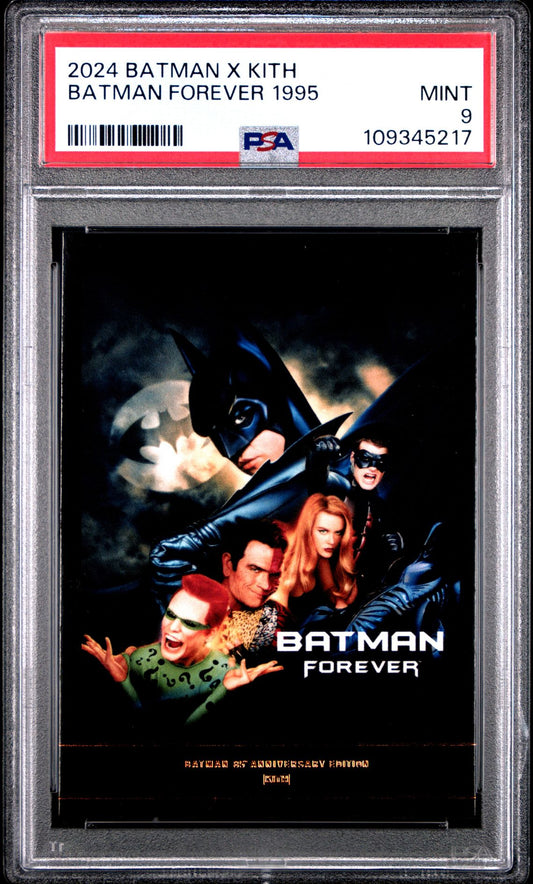 2024 Batman x KITH - Batman Forever 1995 - Promo Card - Feig Collectibles - PSA Graded Card