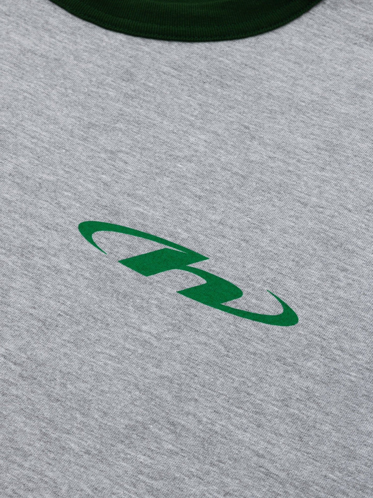 Hidden NY Reversible Athletic Tee Heather Grey / Green