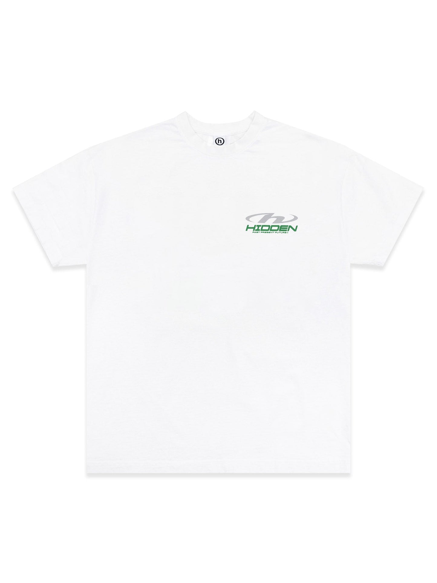 Hidden NY Oval h Tee White