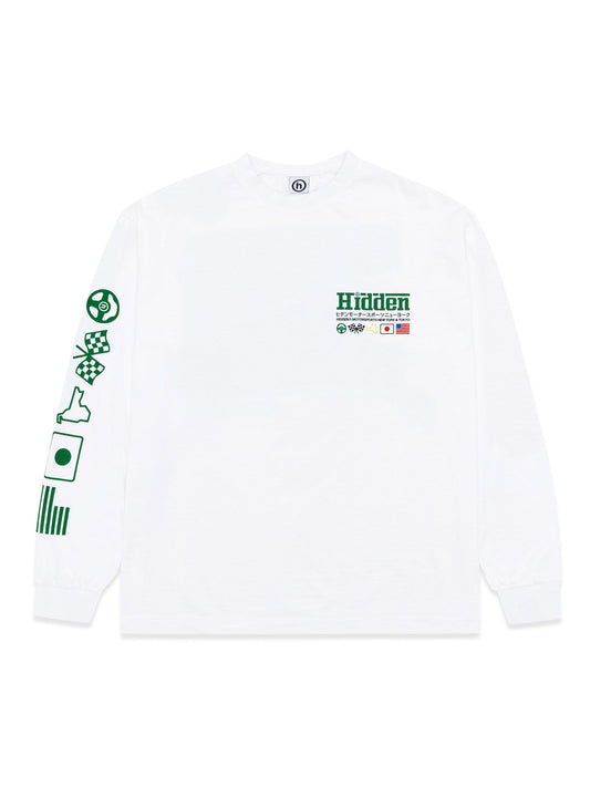 Hidden NY Selection Screen L/S Tee White