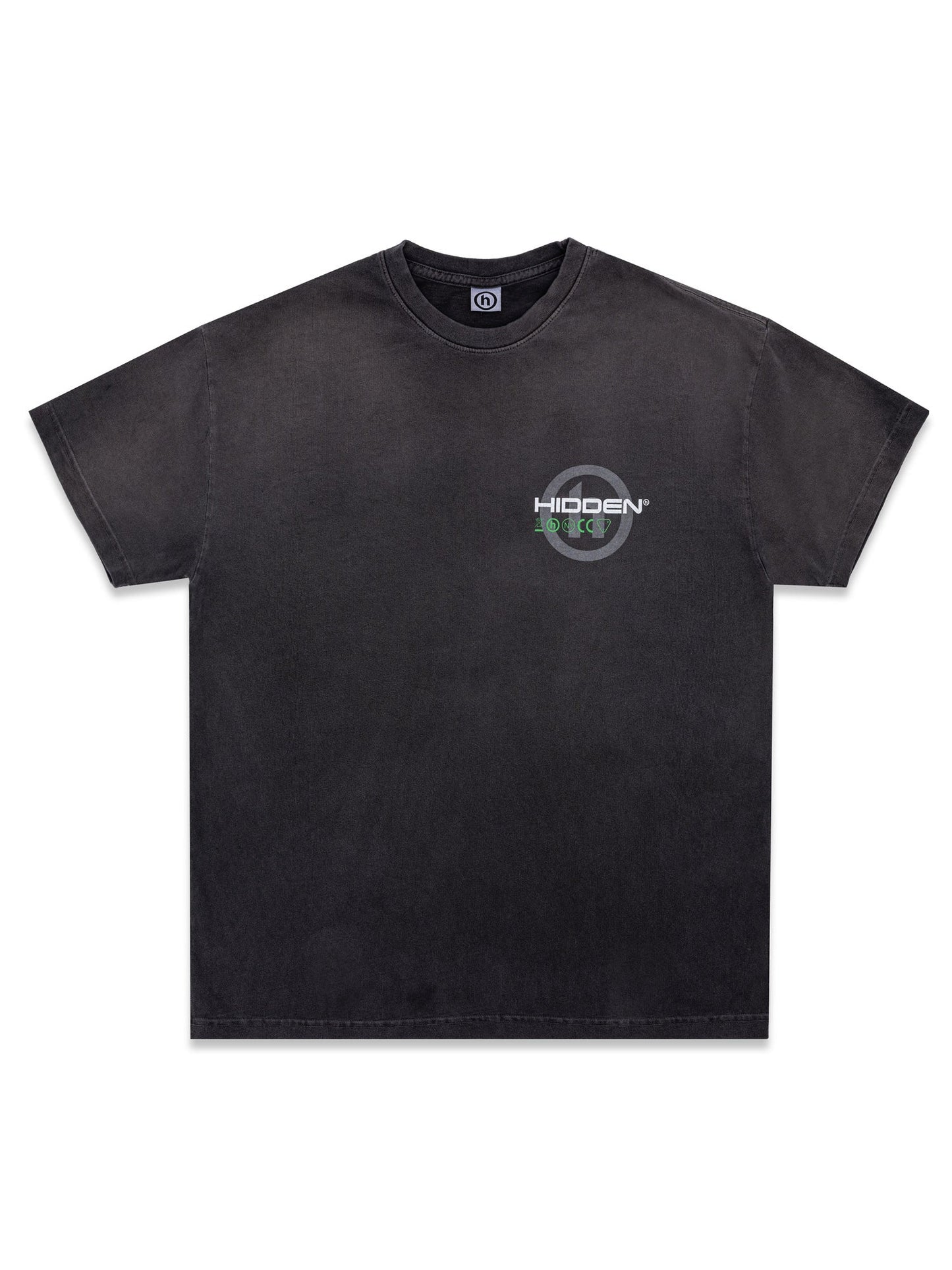 Hidden NY HIDDEN Research & Development Tee Washed Grey