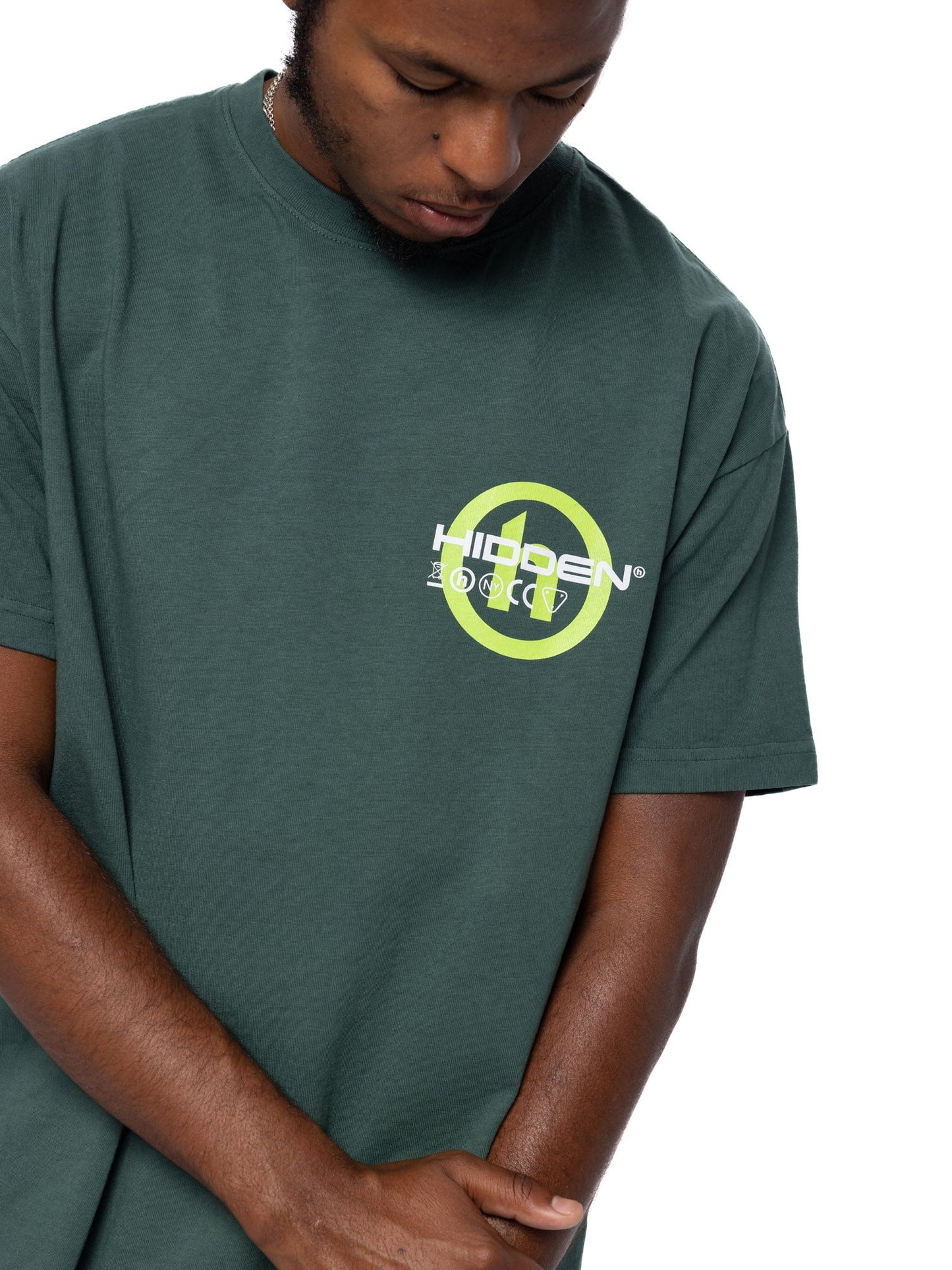 Hidden NY Research & Development Tee Forest Green