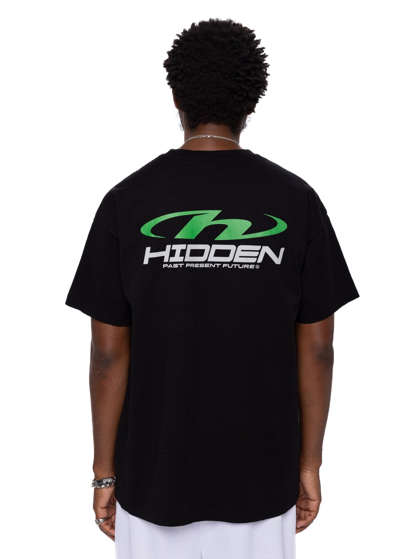 Hidden NY Oval h Tee Black