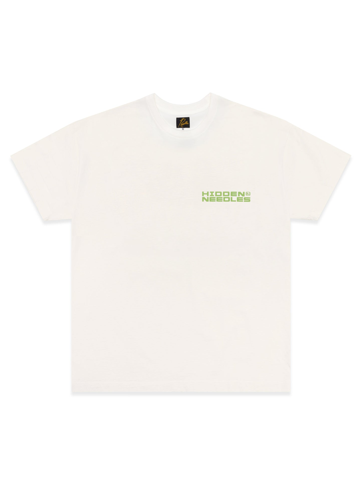 Hidden NY x Needles Pixel Butterfly Tee Off White