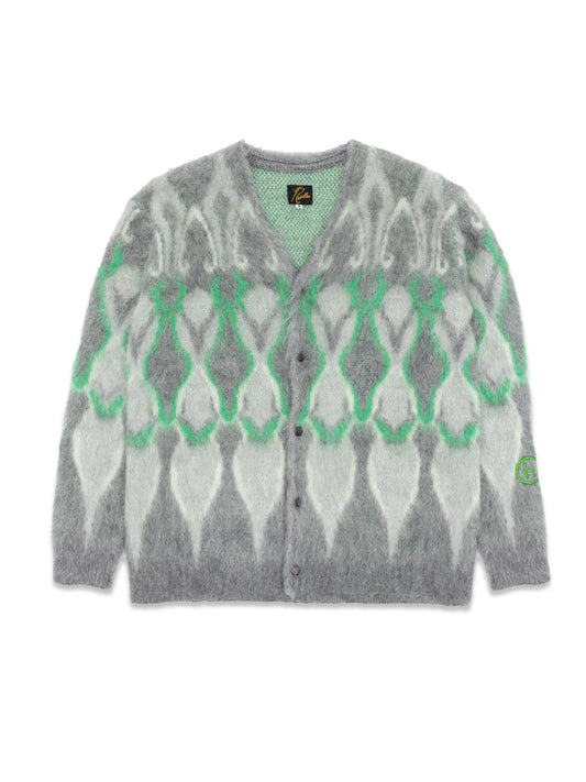 Hidden NY x Needles Psychedelic Mohair Cardigan