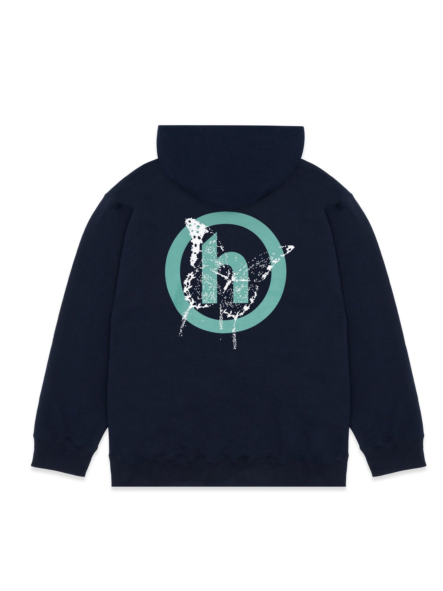 Hidden NY x Needles H Logo Pixel Butterfly Hoodie Navy