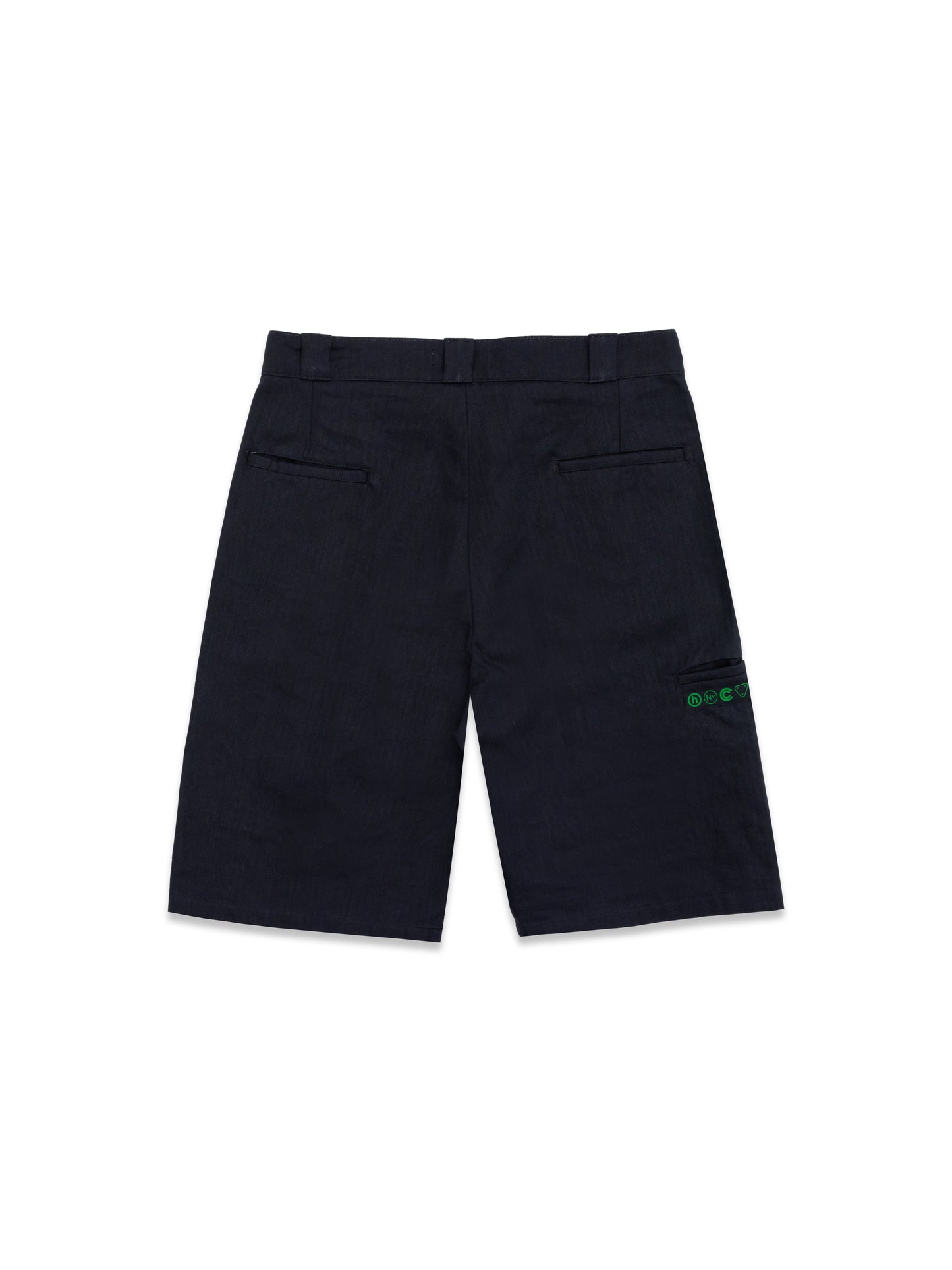 Hidden NY Hardware Shorts Black Herringbone