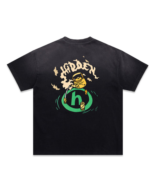 Hidden NY Ceremonial Tee Washed Black