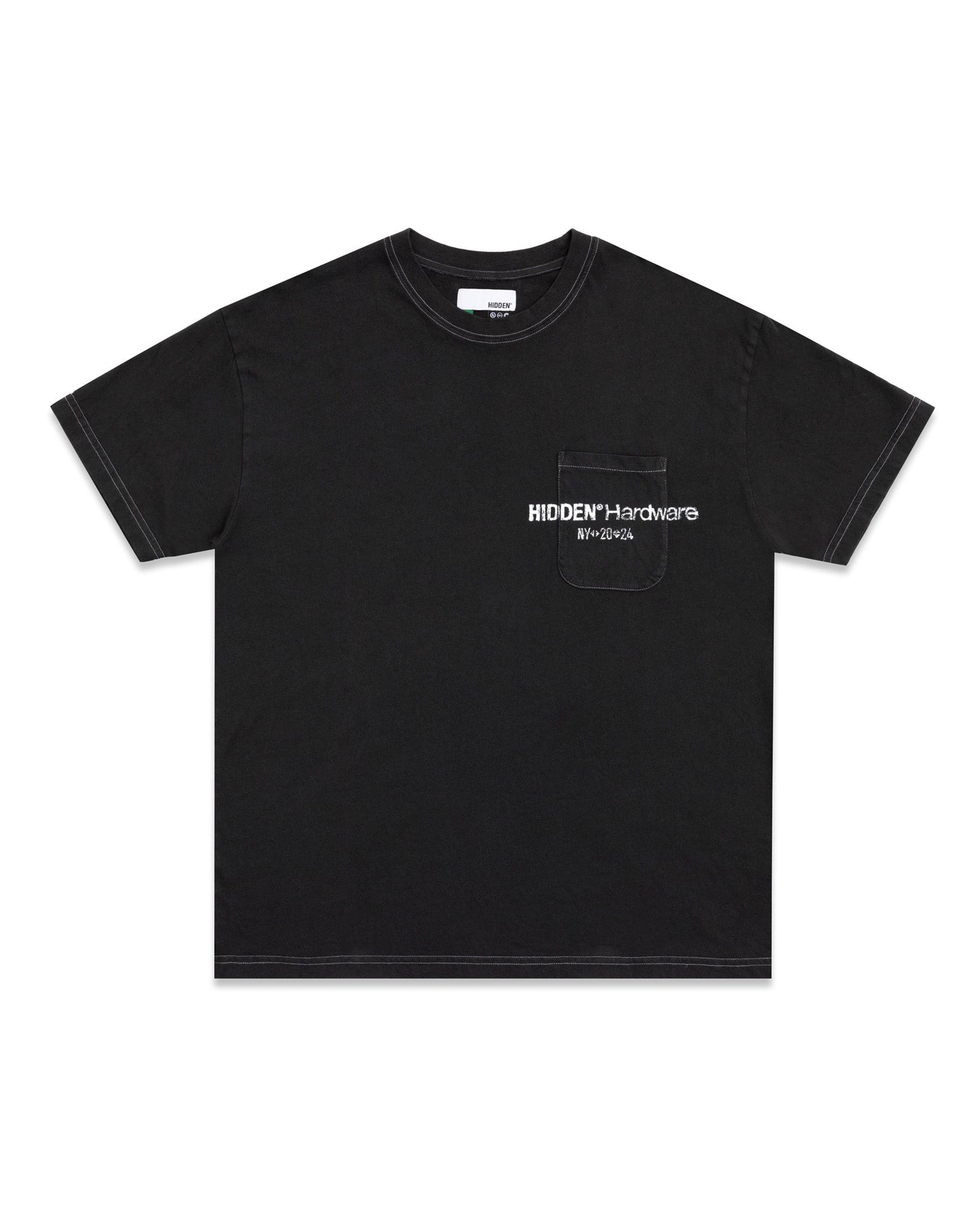 Hidden NY Hardware Contrast Tee Black