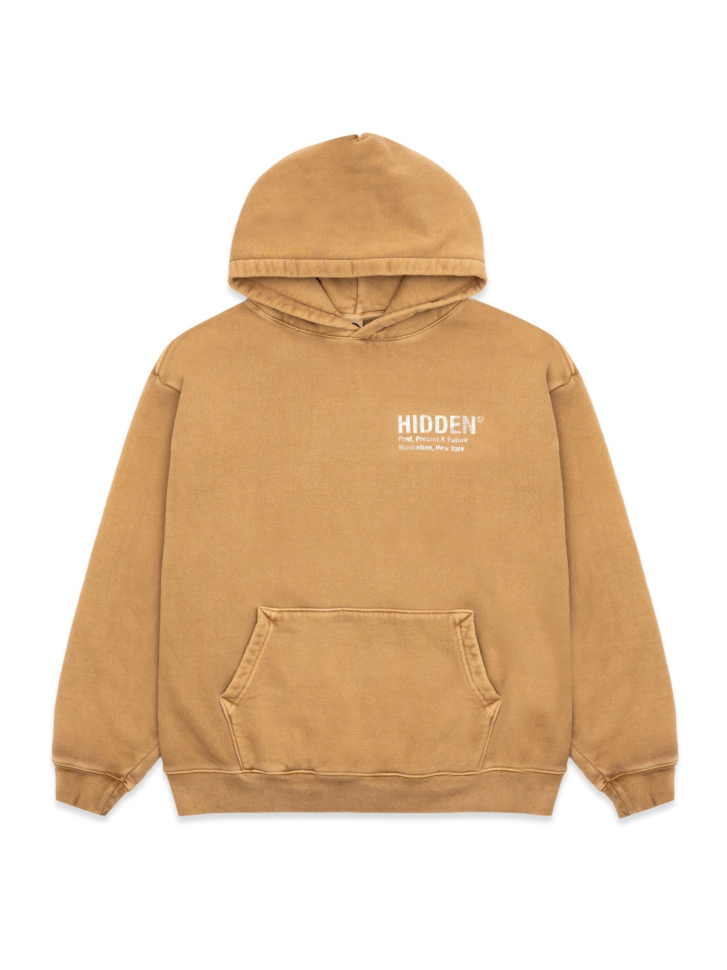 Hidden NY Shattered H Logo Hoodie Khaki