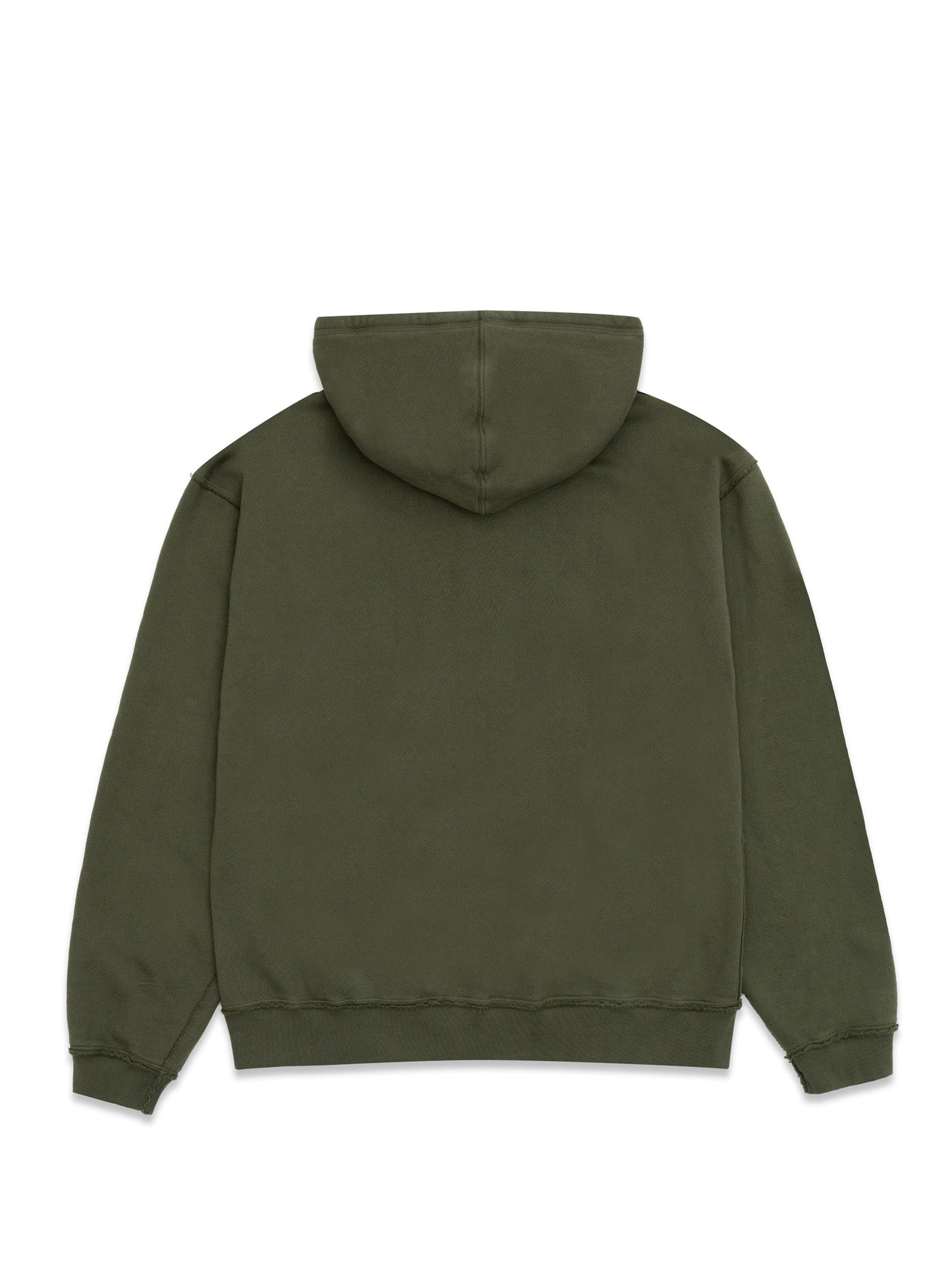 Hidden NY Waffle Knit 3M Zip Hoodie Olive