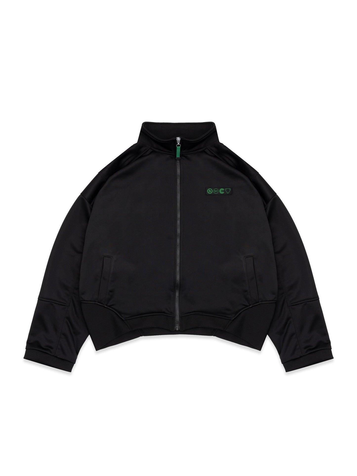 Hidden NY Multi-Paneled Track Jacket Black