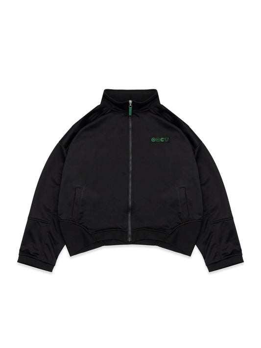 Hidden NY Multi-Paneled Track Jacket Black