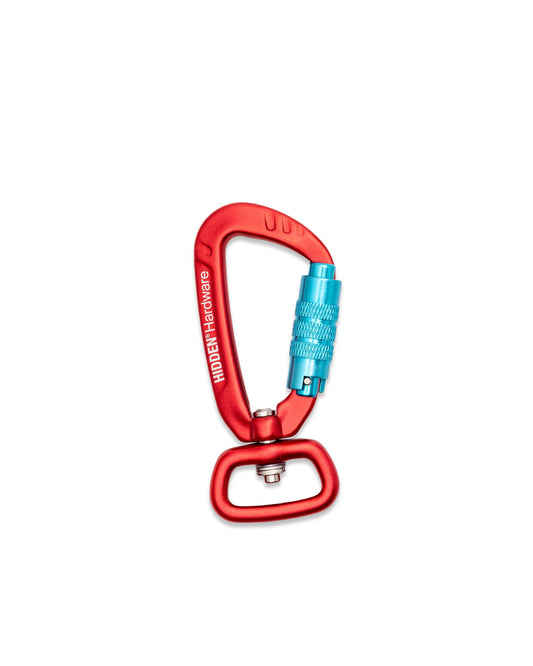 Hidden NY Disconnect Carabiner V2 Red/Teal