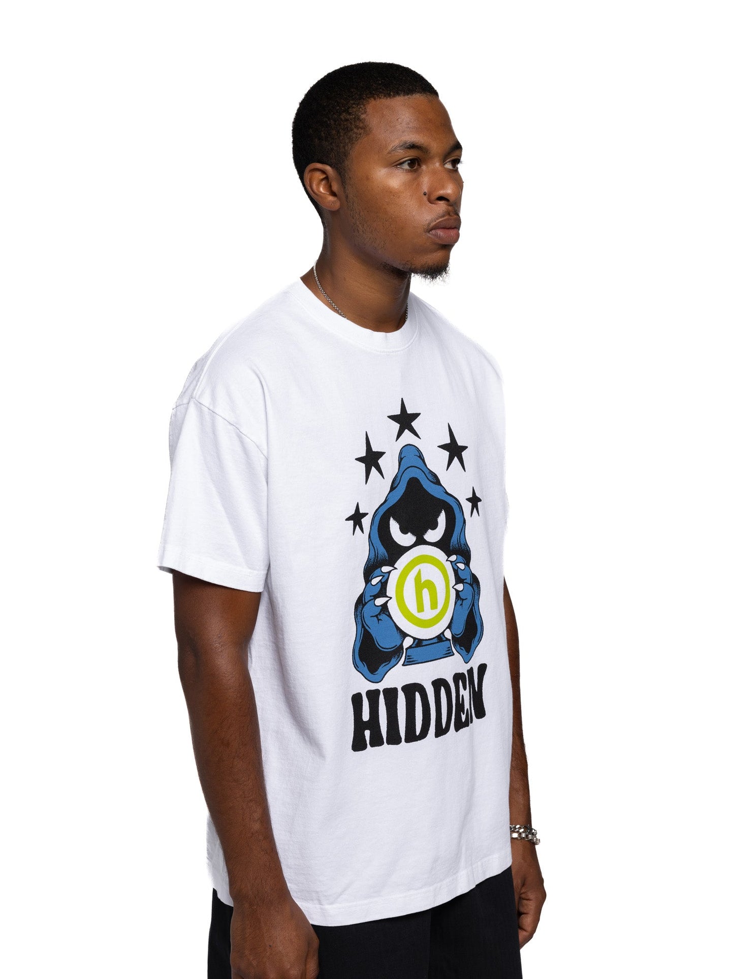 Hidden NY Five Star Wizard Tee White