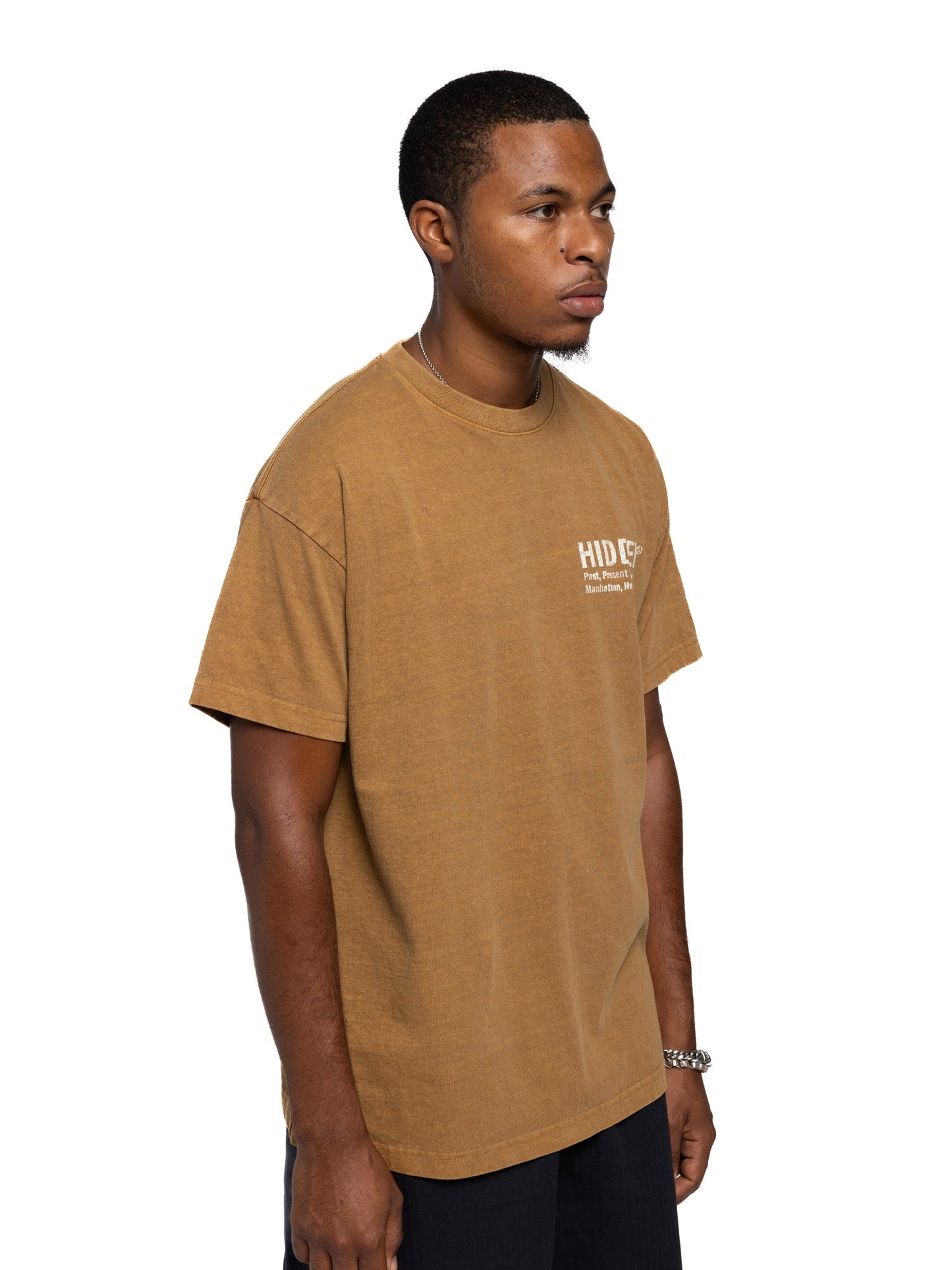 Hidden NY Shattered H Logo Tee Khaki