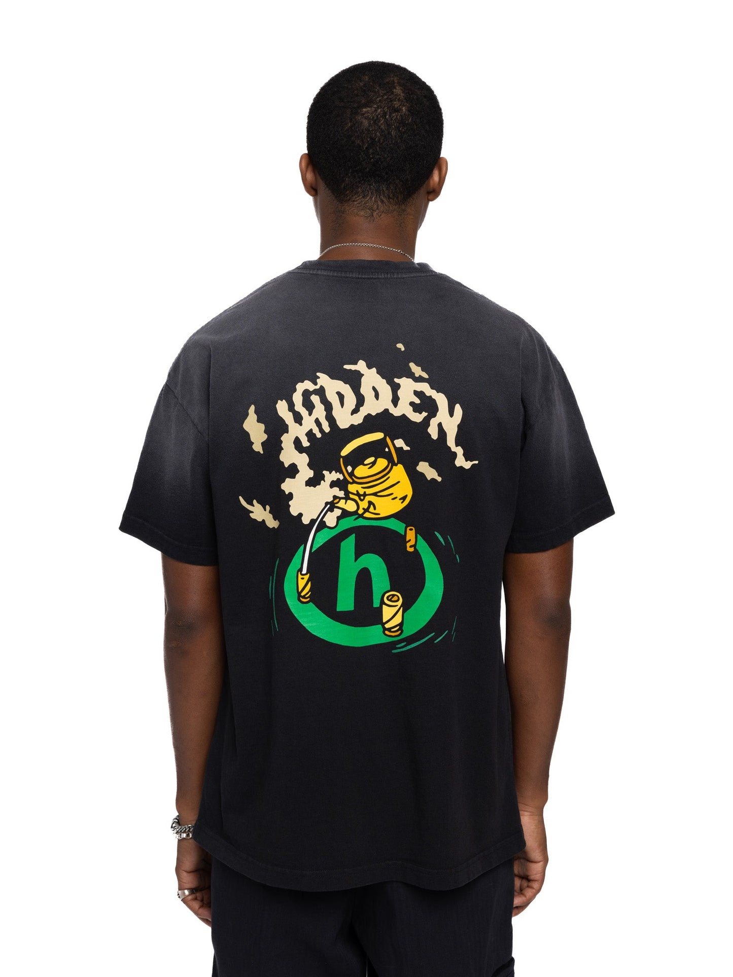 Hidden NY Ceremonial Tee Washed Black