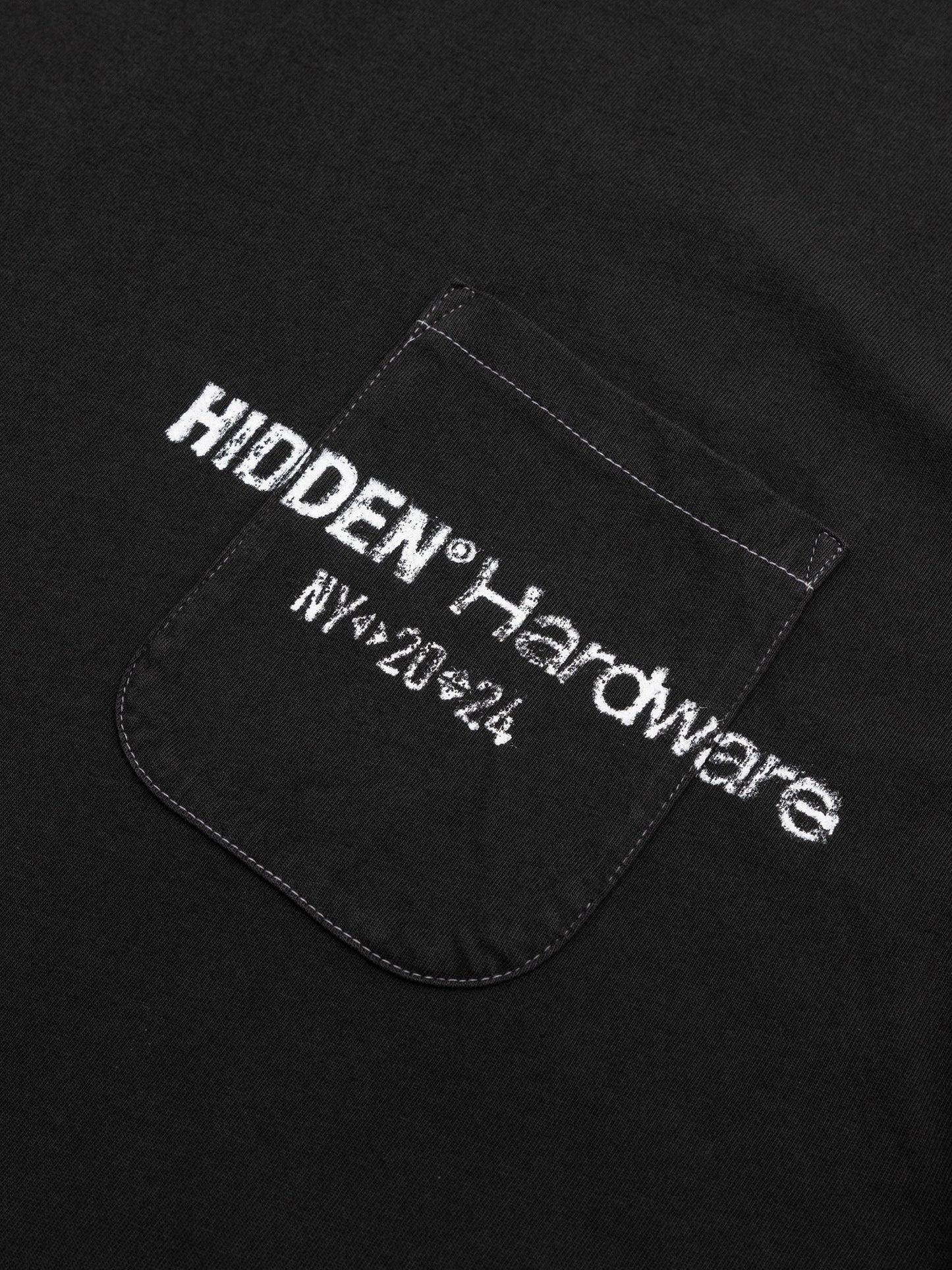 Hidden NY Hardware Contrast Tee Black