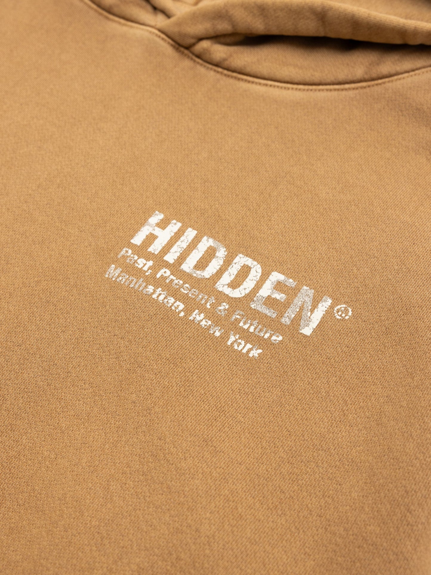 Hidden NY Shattered H Logo Hoodie Khaki