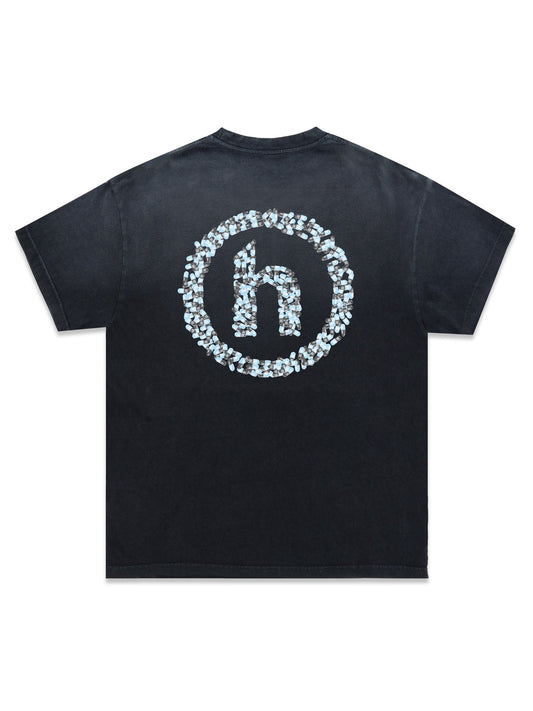 Hidden NY Scattered Pill Tee Washed Black