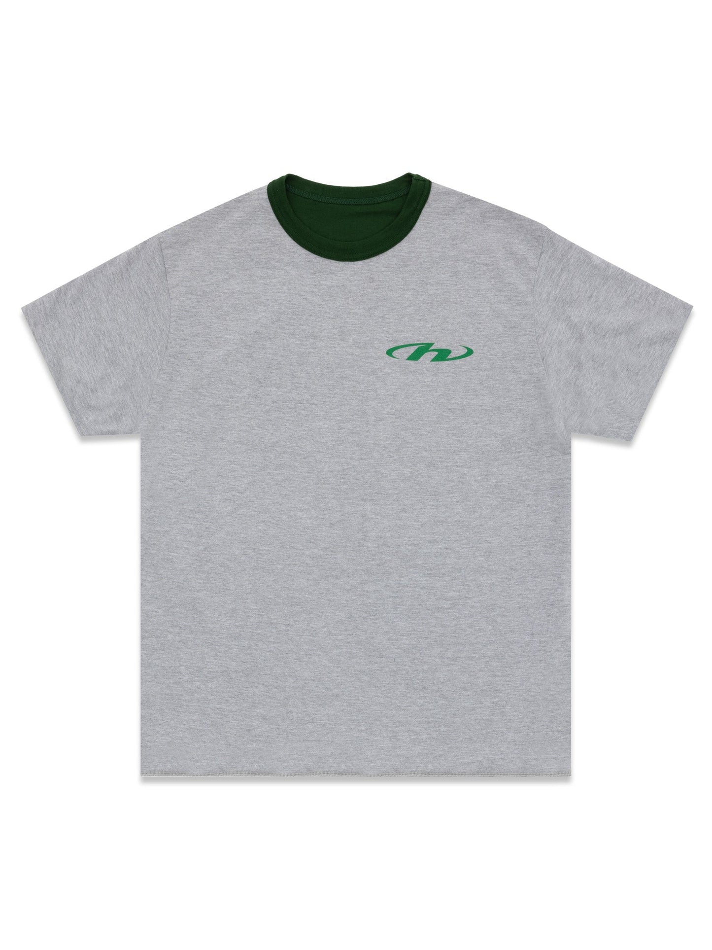 Hidden NY Reversible Athletic Tee Heather Grey / Green